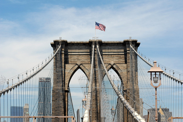 Strolling the Brooklyn Bridge