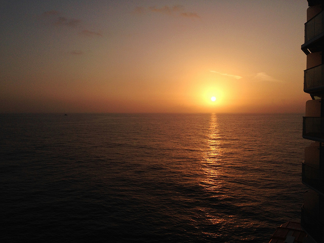 Sunsets at Sea