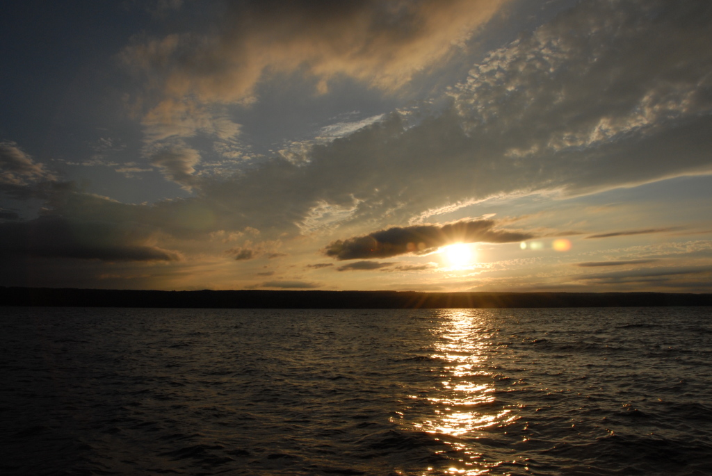 Finger Lakes sunset