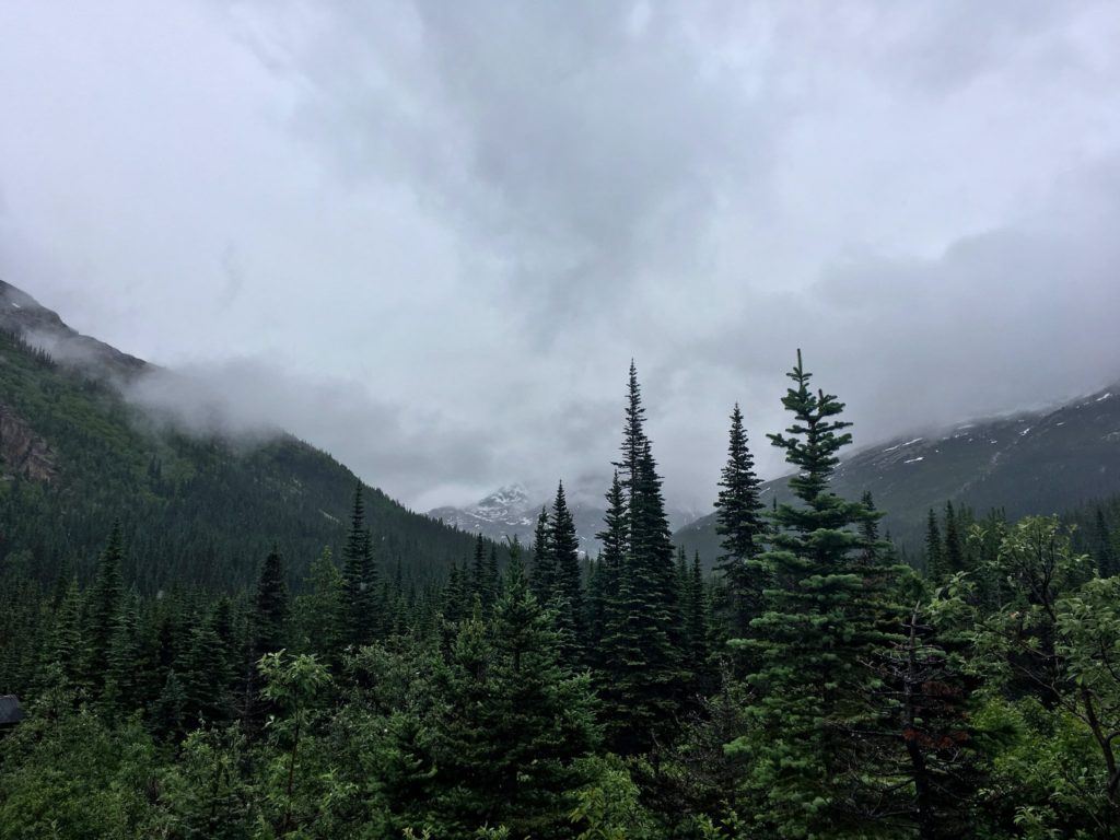 Alaska hiking view